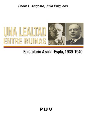 cover image of Una lealtad entre ruinas
